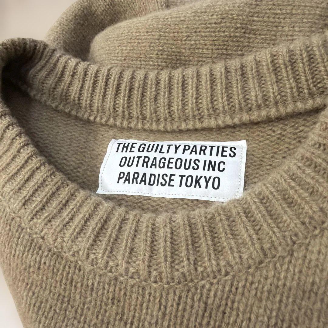 WACKO MARIA CLASSIC KNIT SWEATER セーター　XL