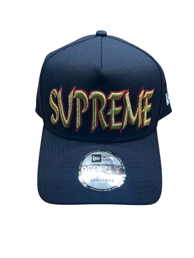 帽子 Supreme Sharp Spellout Adjustable NewEra