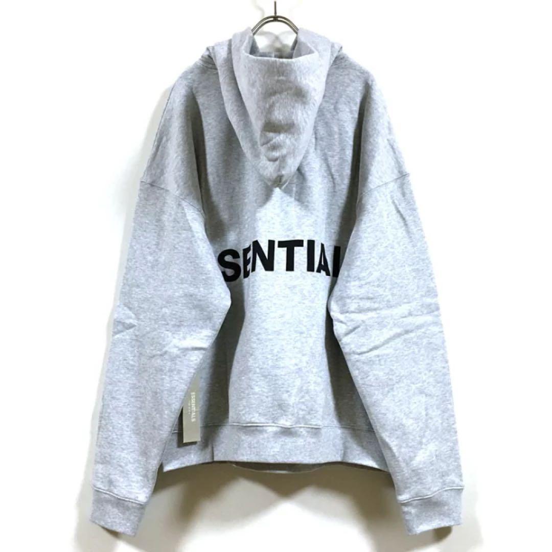 新品 FOG ESSENTIALS エフオージー パーカー メンズ グレー L
