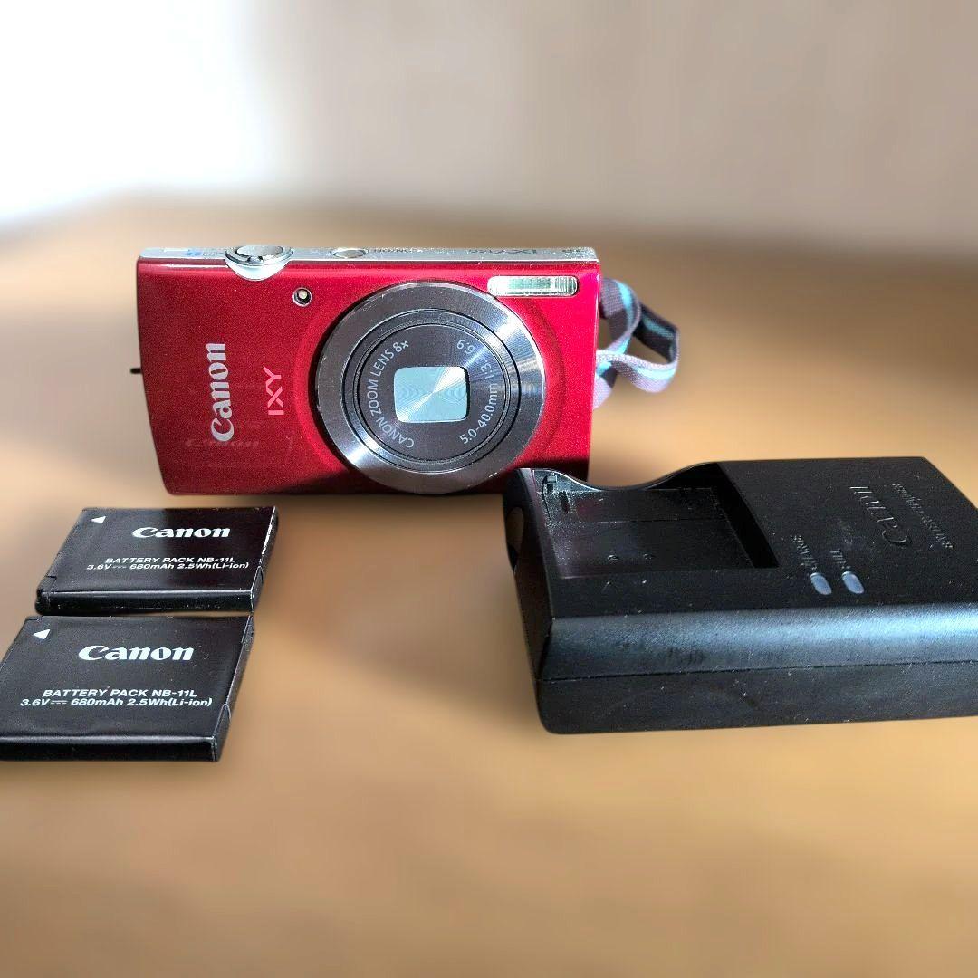 キャノン　IXY 150　動作確認済　バッテリー２個付