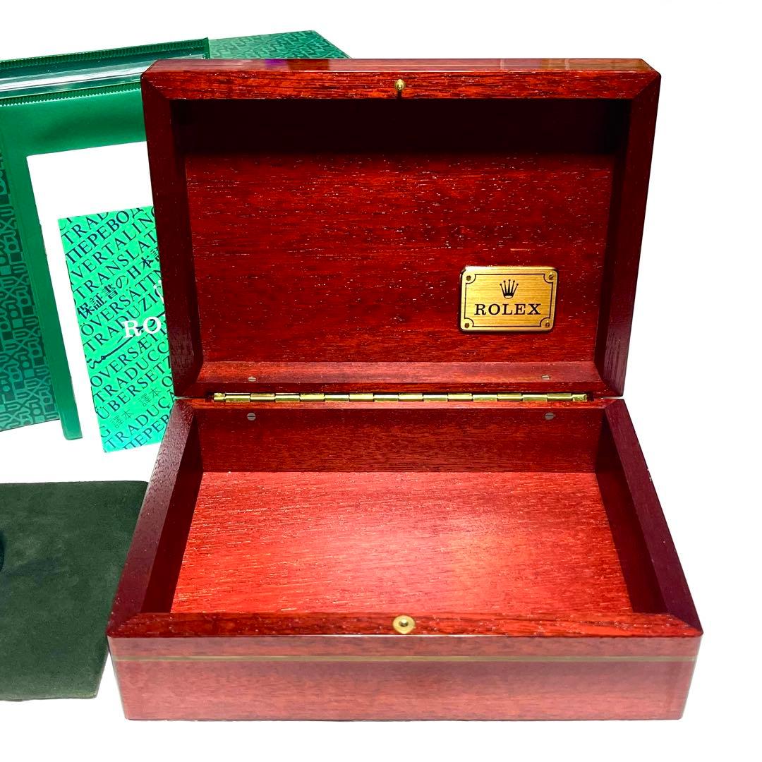 ロレックス ROLEX 時計空き箱 純正木製ボックス コンピュータ柄 16523