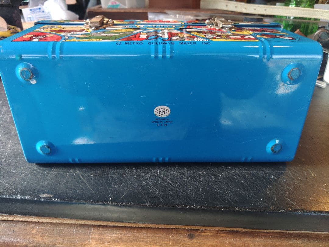 トムとジェリー ランチボックス　ブリキ　70～80s 昭和レトロ　アンティーク