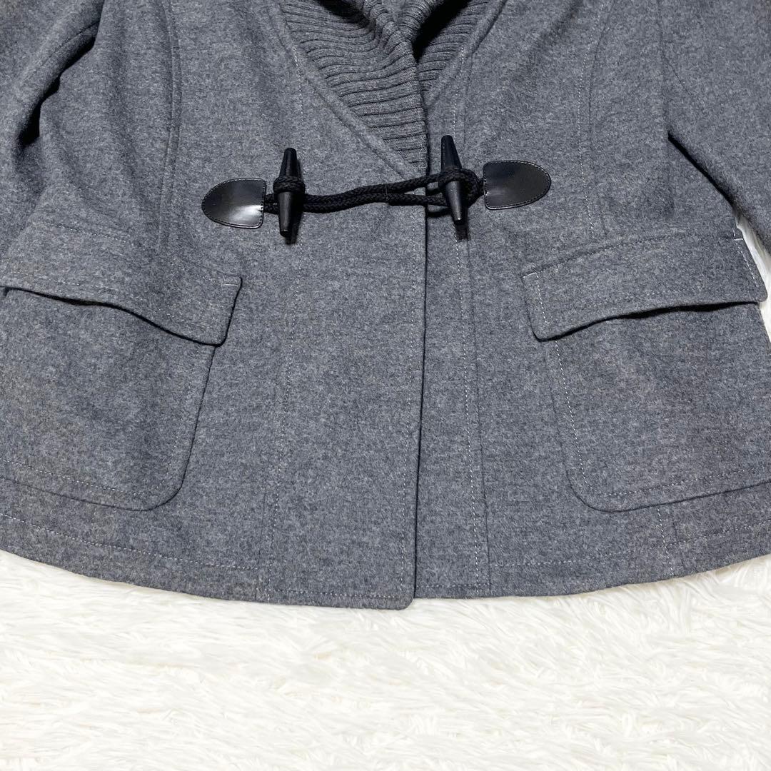 美品✨️バーバリーロンドン　ショートダッフルコート　ノバチェック　ショールカラー