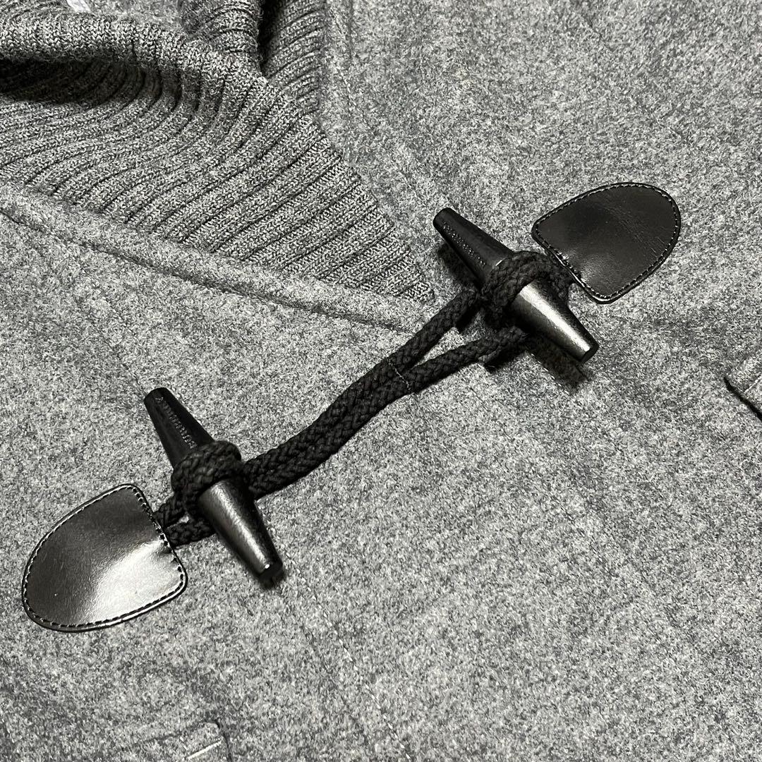 美品✨️バーバリーロンドン　ショートダッフルコート　ノバチェック　ショールカラー