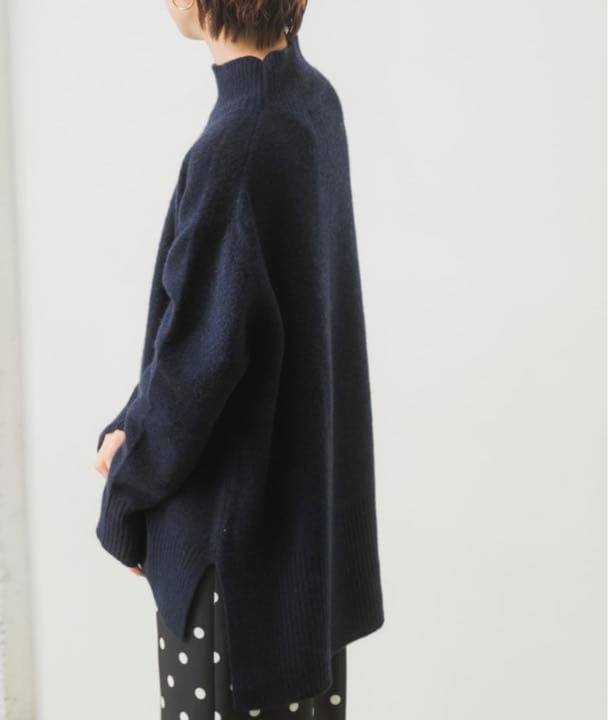 アーバンリサーチ★ YAKヤク100ハイネックチュニックニット