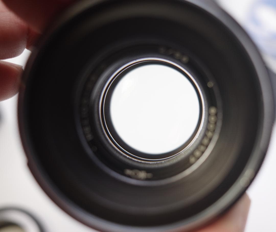 48　ぐるぐるボケレンズ　ヘリオス　44-2　M42アダプター付