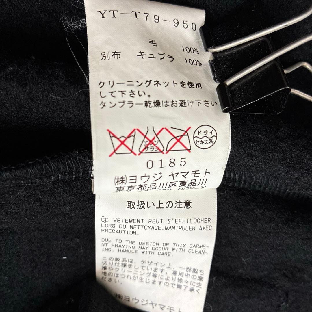 Ｙ's ブラック ダッフルコート