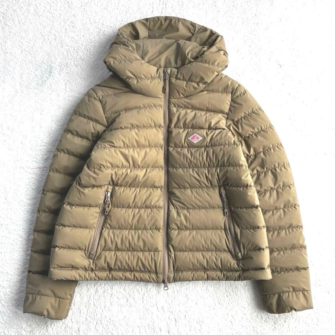 美品 ダントン Bshop ミドルダウンフードジャケット 近年モデル レディース