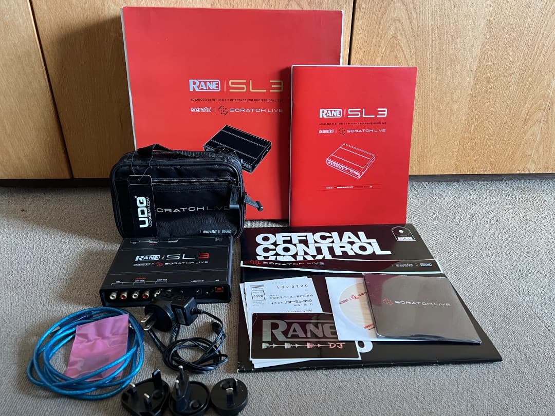 値引⭐︎美品⭐︎RANE SL3 DJインターフェース : SCRATCH LIVE