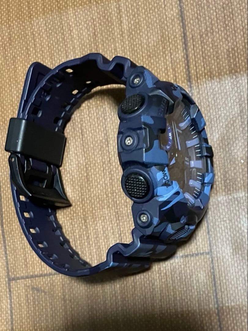 G-SHOCK GA-700CM-2AJF ブルー　カモフラージュ