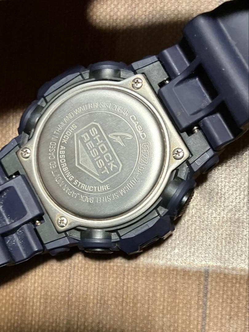 G-SHOCK GA-700CM-2AJF ブルー　カモフラージュ