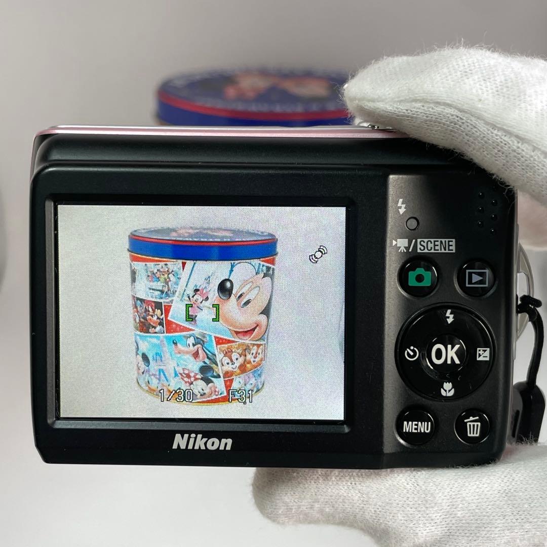 実写美⭕️【動作確認済】Nikon COOLPIX L21 デジカメ　ピンク