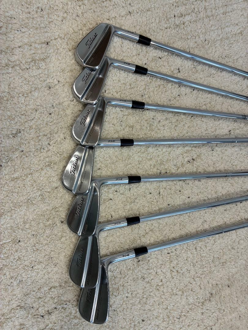 714mb タイトリスト アイアンセット 7本 4I〜PW