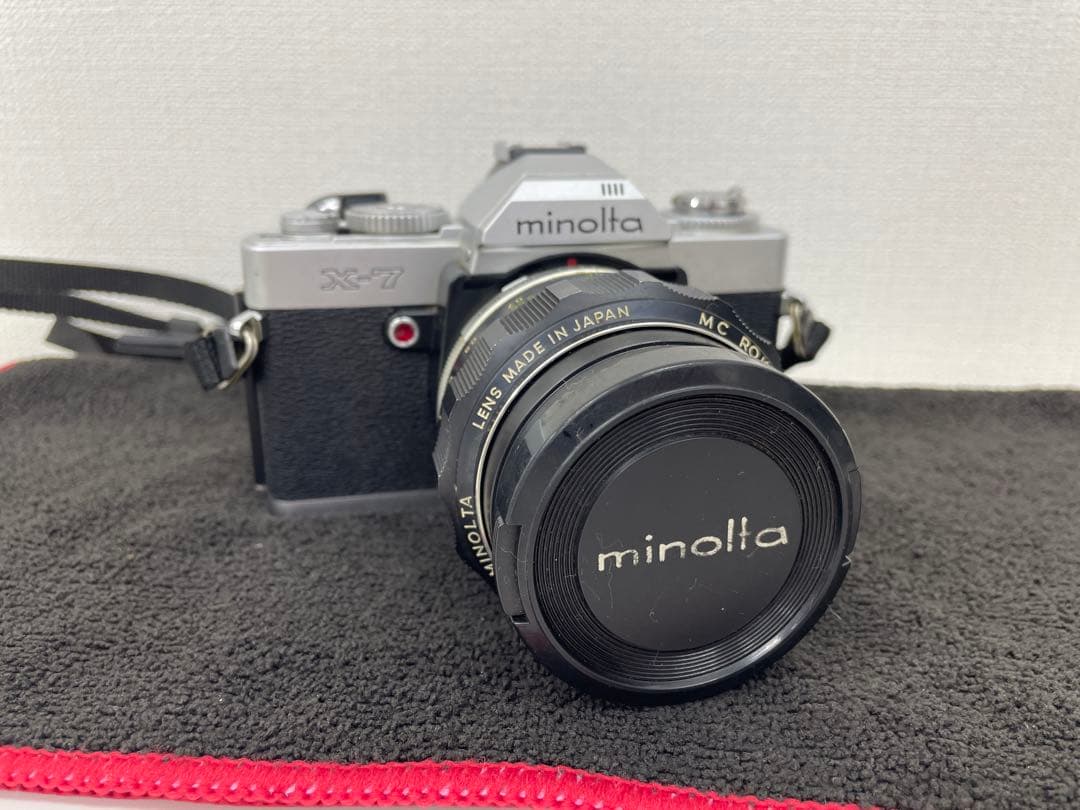 v*e様 Minolta X-7 一眼レフカメラ MC ROKKOR-PGレンズ