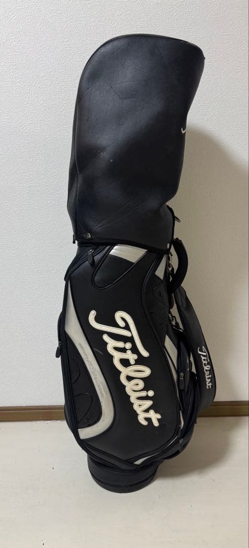 Titleist メンズクラブセット 12本 黒キャディバッグ付き