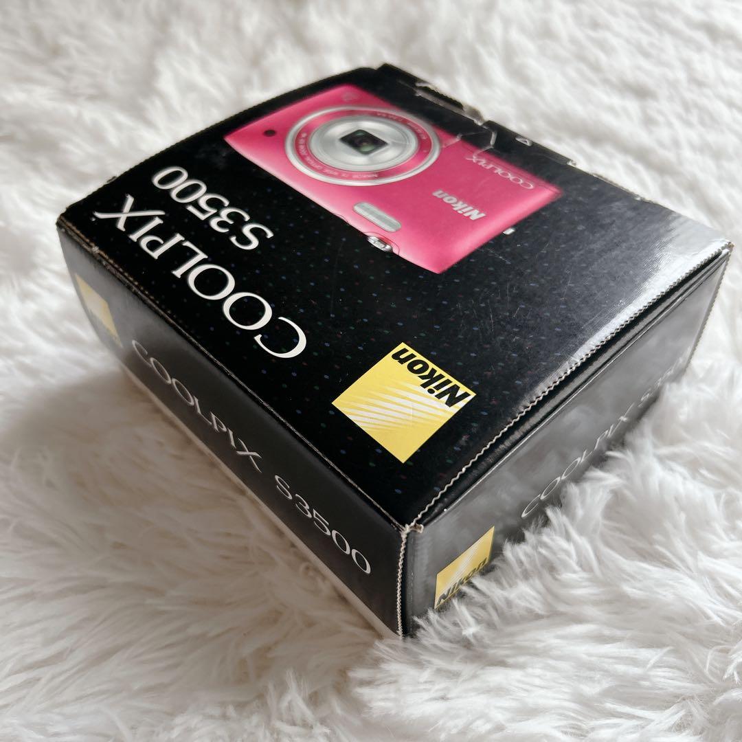 【美品】Nikon COOLPIXS3500 外箱 取説付 ニコン　クールピクス