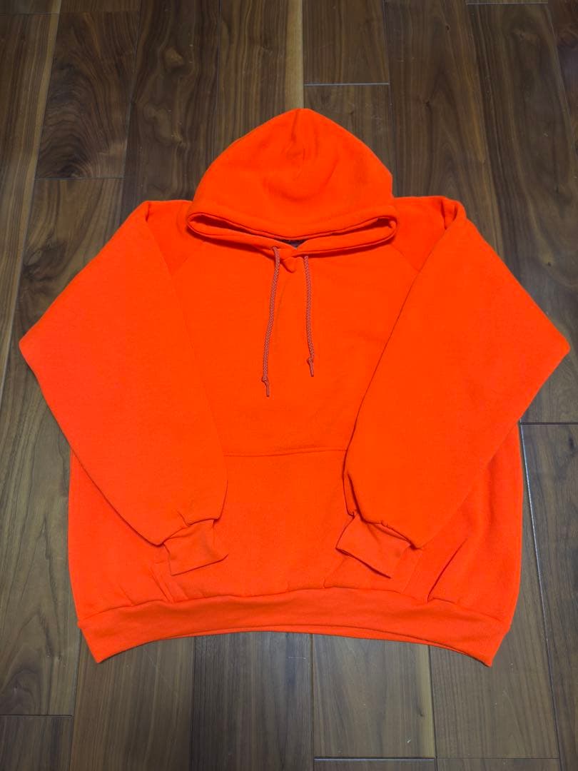 未使用に近い USA製 キャンバー チルバスター プルオーバーフーディー 短丈