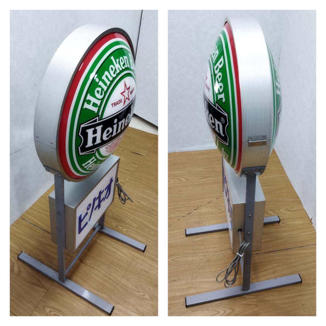 K♢964 Heineken 電光看板 希少品！！