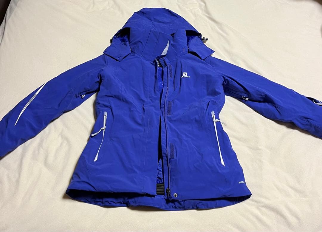 Salomon 紫色 スキーウェア Mサイズ 美品