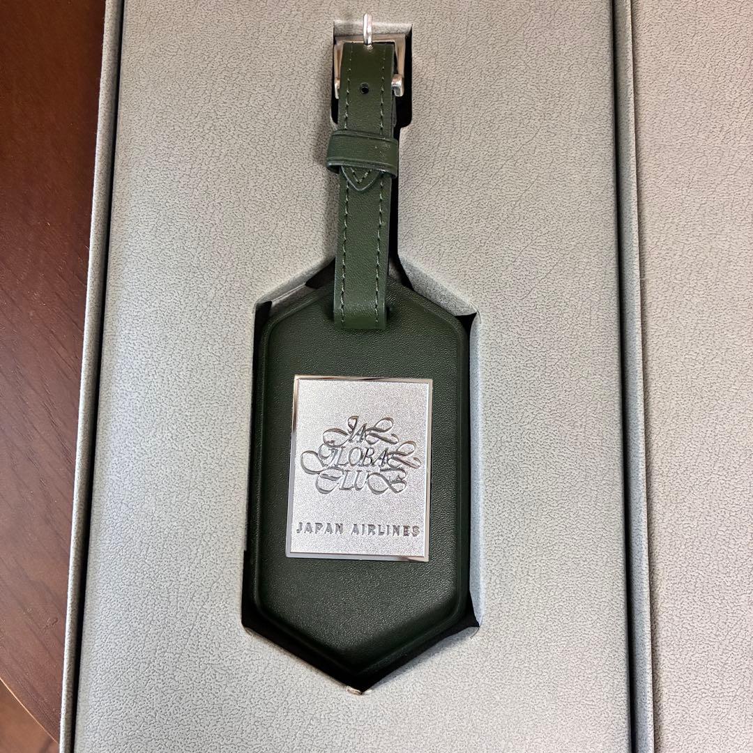 【新品・未使用品】 JAL グローバルクラブ　亀タグ　グリーン