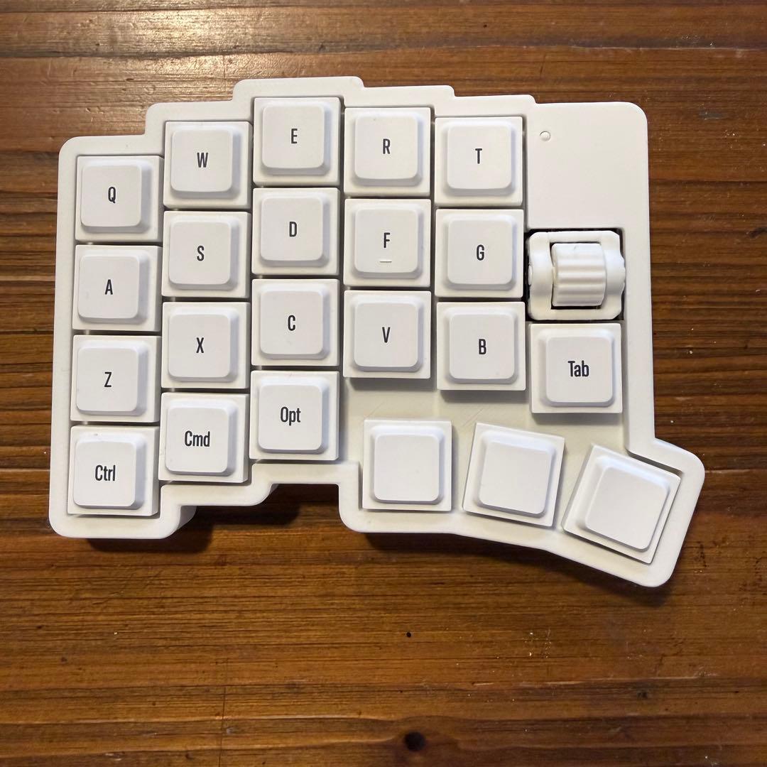 roBa-LP 無線接続 左右分割 トラックボール キーボード 完成品