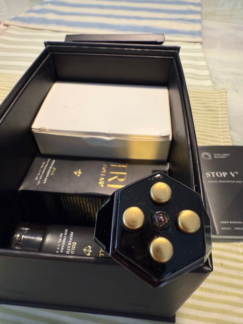 TRIPOLLAR STOP VX GOLD 美顔器 ゴールド