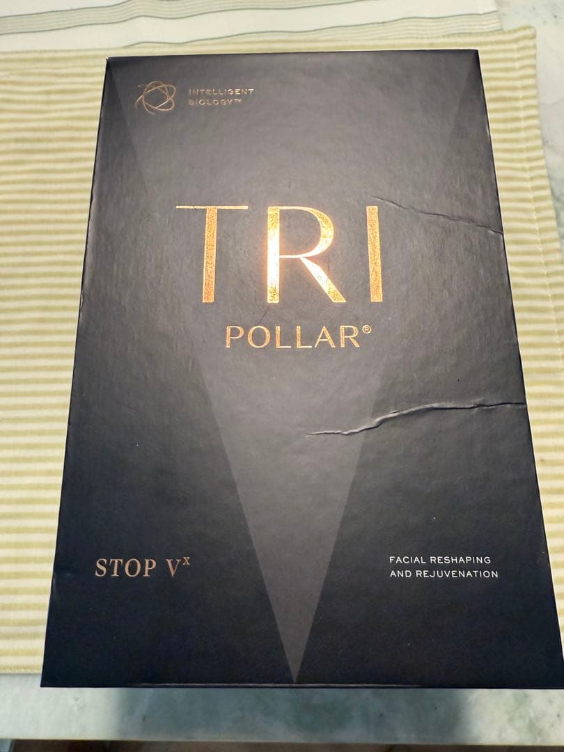 TRIPOLLAR STOP VX GOLD 美顔器 ゴールド