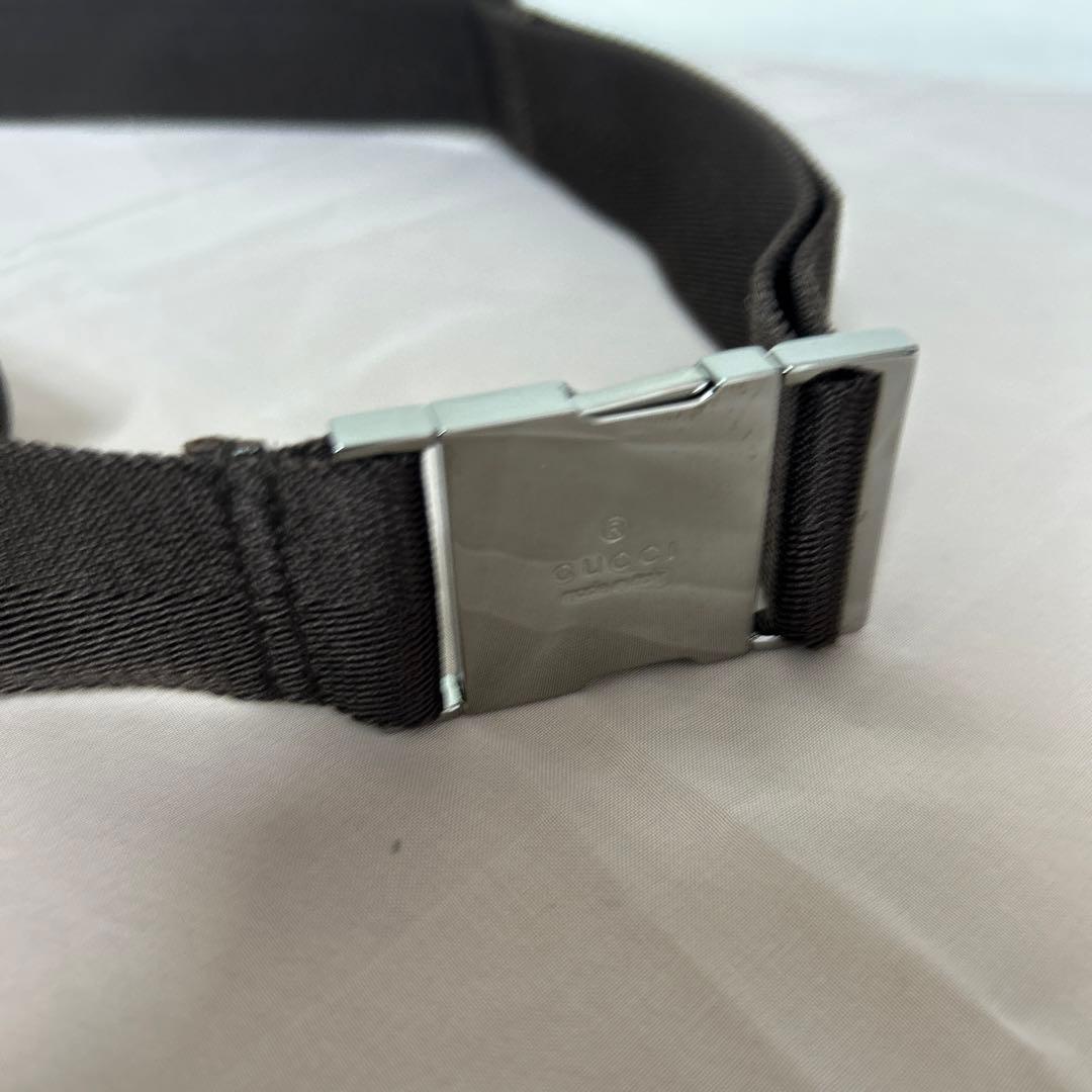 GUCCIウエストポーチ　グッチウエストバッグ　ボディバッグ