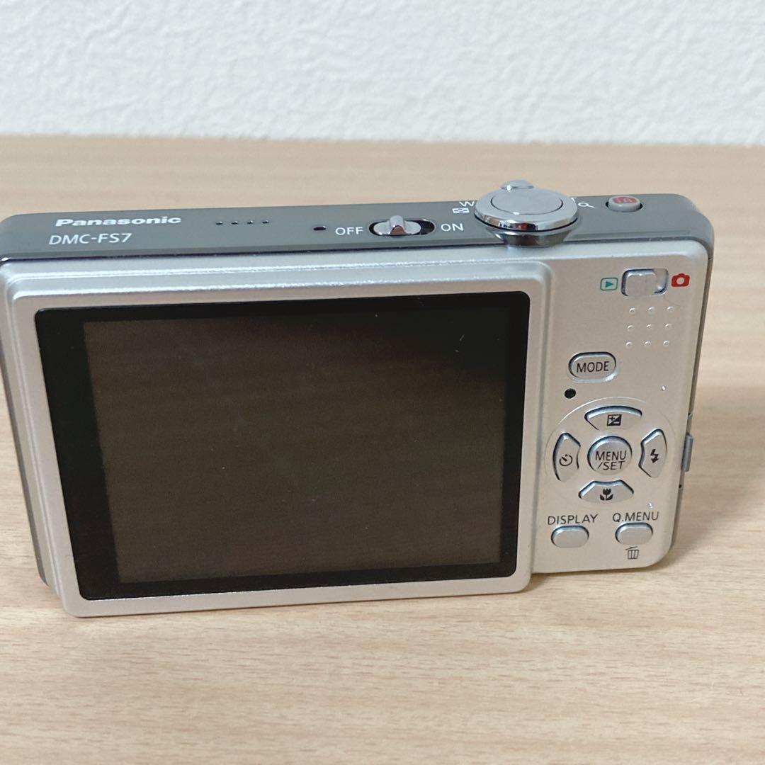 Panasonic LUMIX デジタルカメラ DMC-FS7-S　美品　外箱付