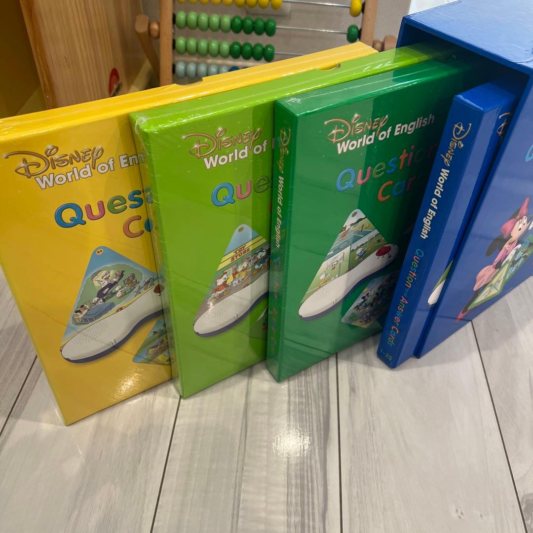 2020年購入　DWEクエスチョンアンドアンサー ディズニー 英語　Q&Aカード