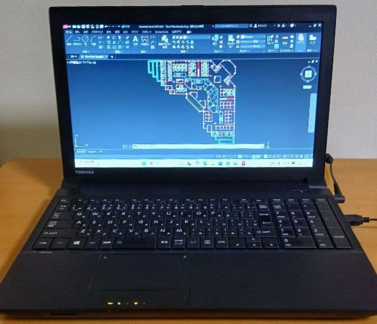 Autocad lt 2023 TOSHIBA　ノートパソコン