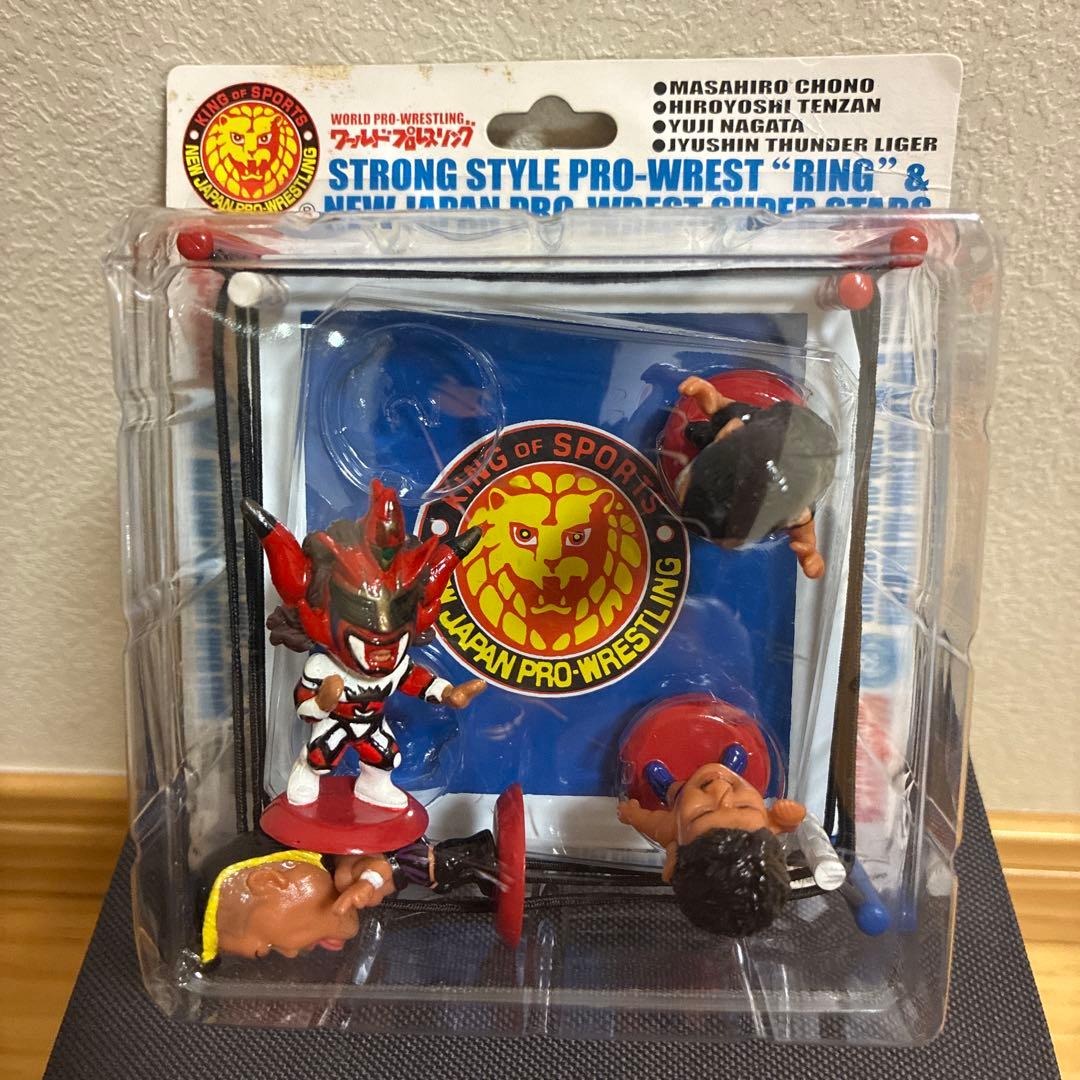 ワールドプロレスリング　プロ格ヒーローズ フィギュア リング 初期版 未開封品
