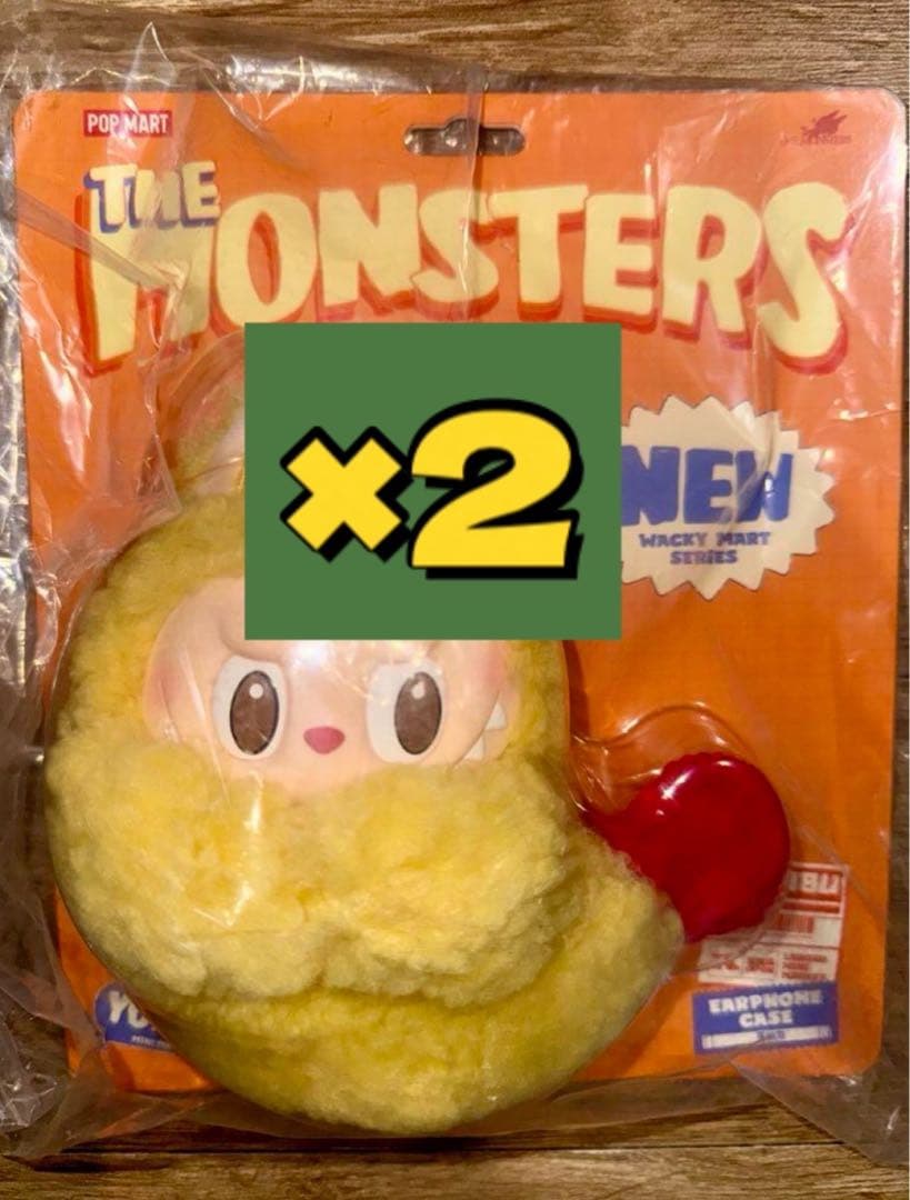THE MONSTERS Wacky Mart イヤホンケース エビフライ　2個