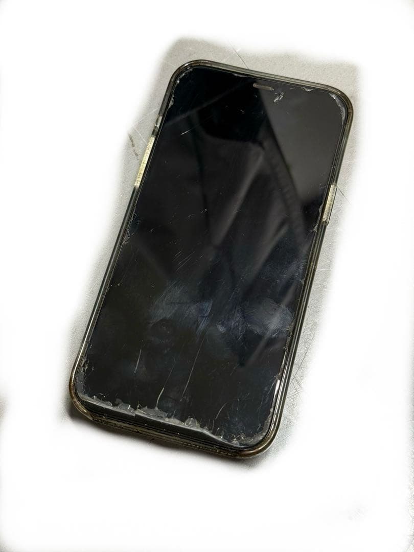 傷あり 青いiPhone12 Pro Max 本体のみ