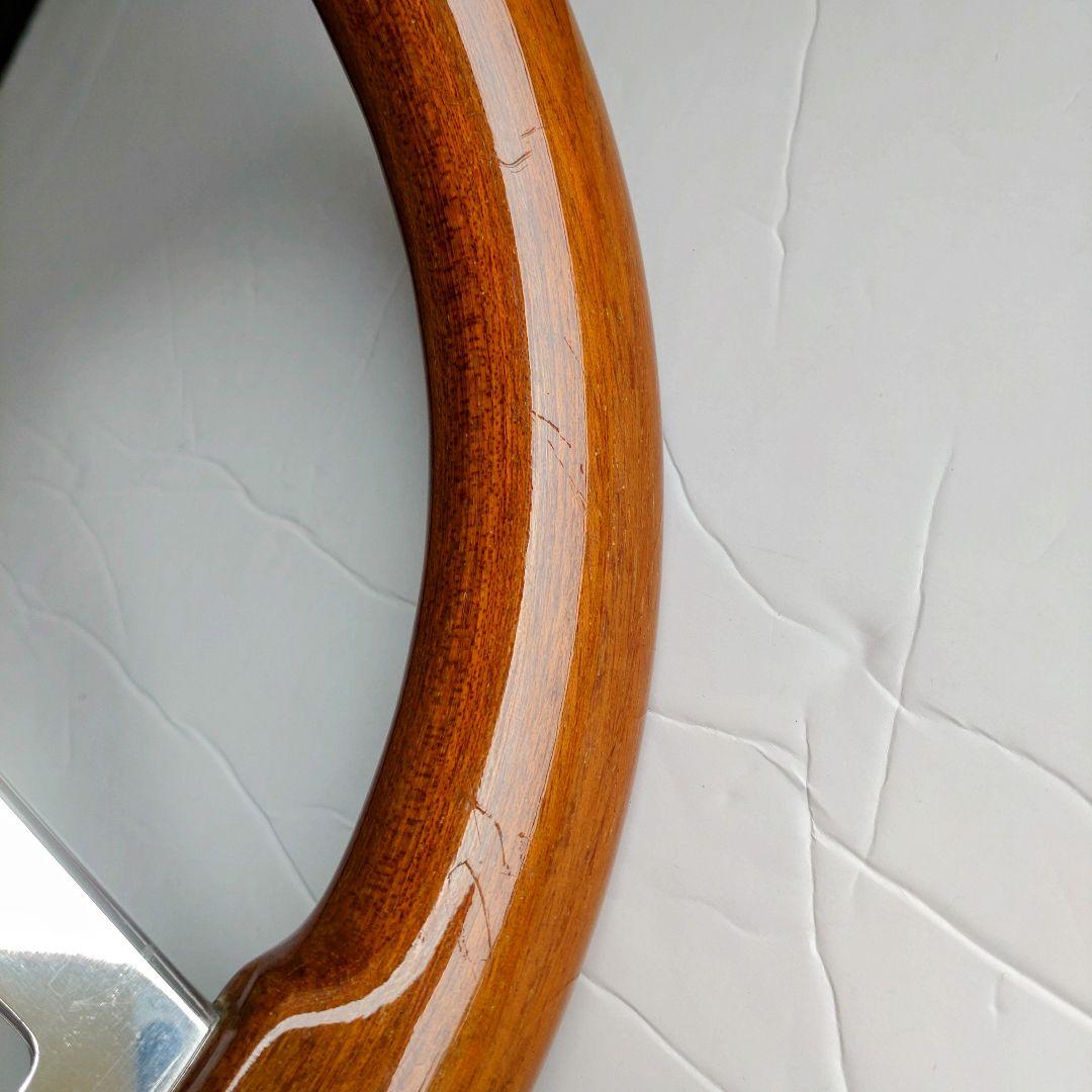 希少　BRT ステアリング　28.5パイ　長穴　小径　ウッド　oba