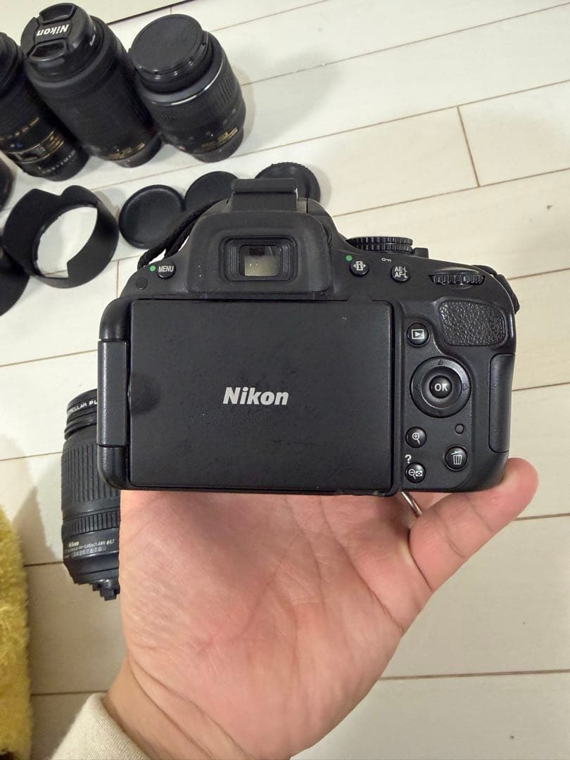 Nikon D5100 デジタル一眼レフ カメラレンズ豪華セット！