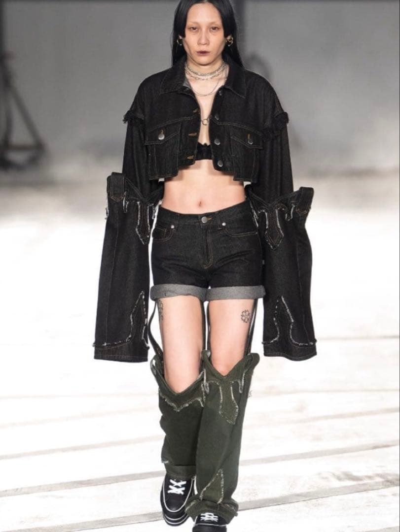 PAMEO POSE Cowboy Pants Sサイズ