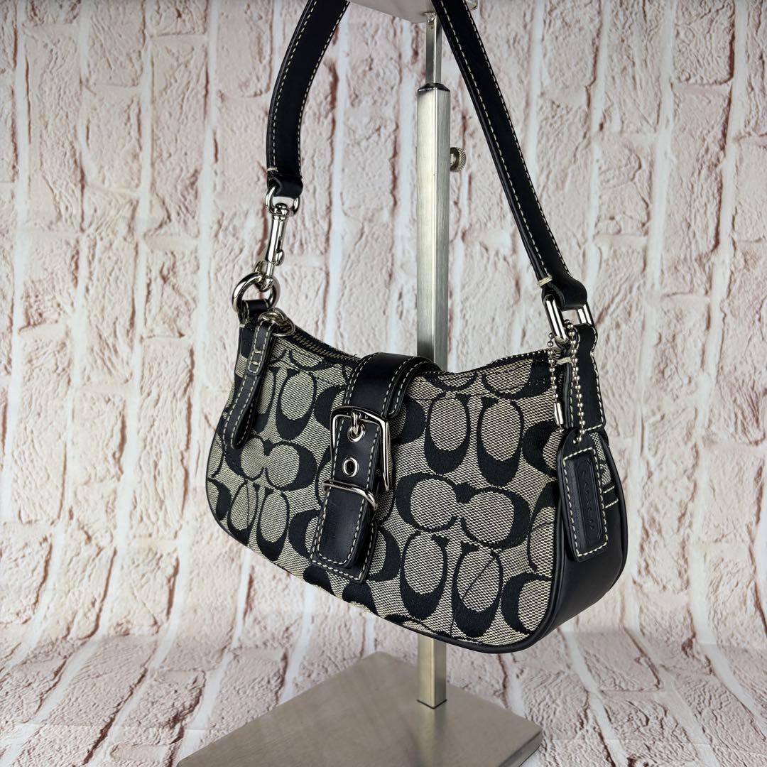 COACH シグネチャー　アクセサリーポーチ　ワンショルダー　6362 ソーホー