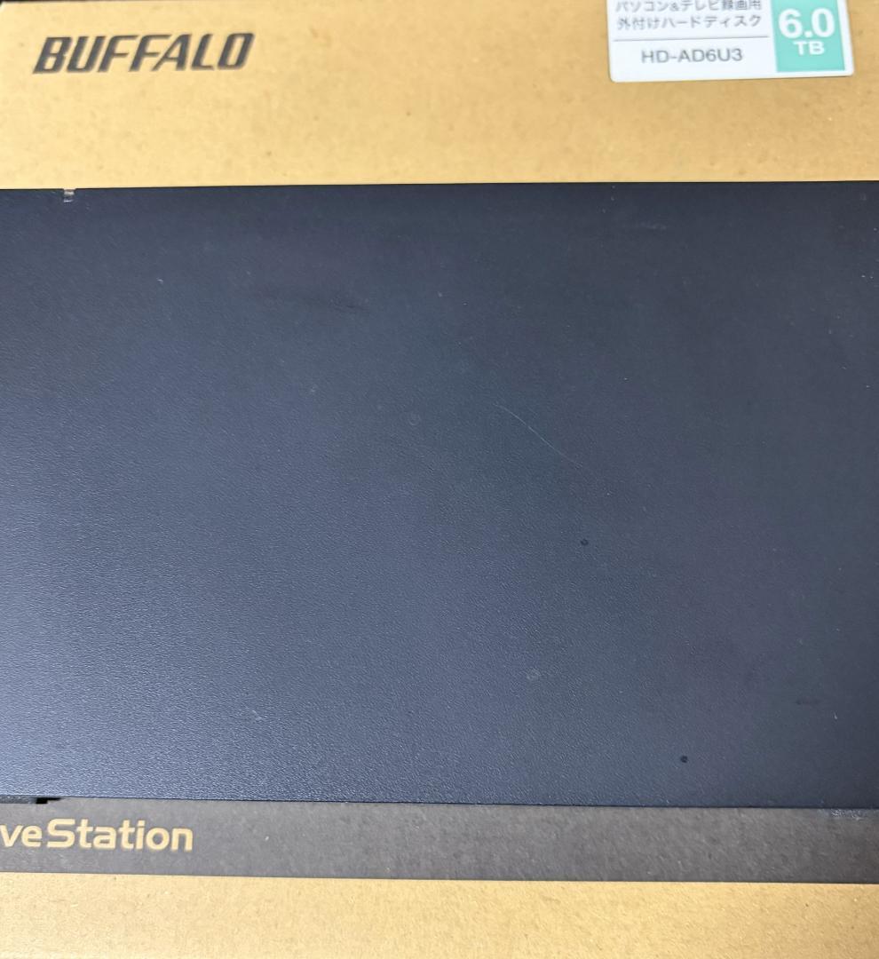 HD-AD6U3 6TB 中古