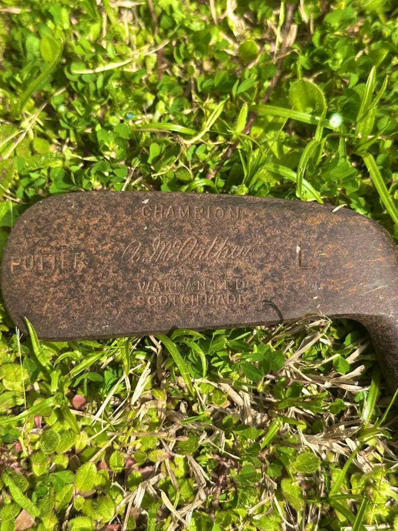 S*@様 クラシック　ゴルフクラブ5本　レトロ　アンティーク　オブジェ　木製