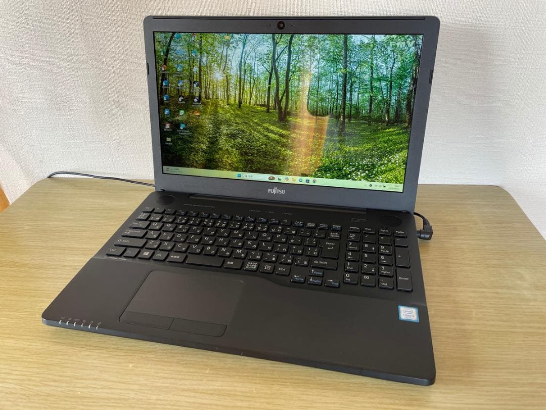 爆速　富士通 8GB 512GB ノートPC　Office2021
