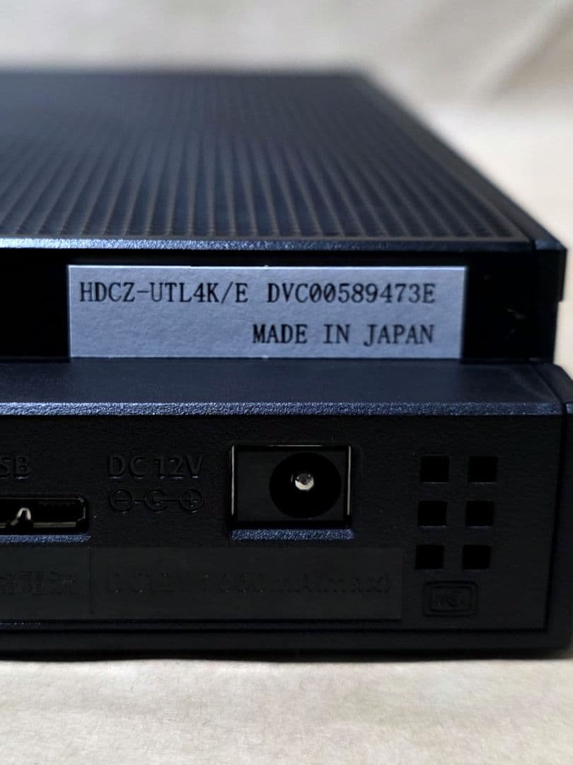 アイ・オー・データ 外付けHDD 4TB HDCZ-UTL4K/E