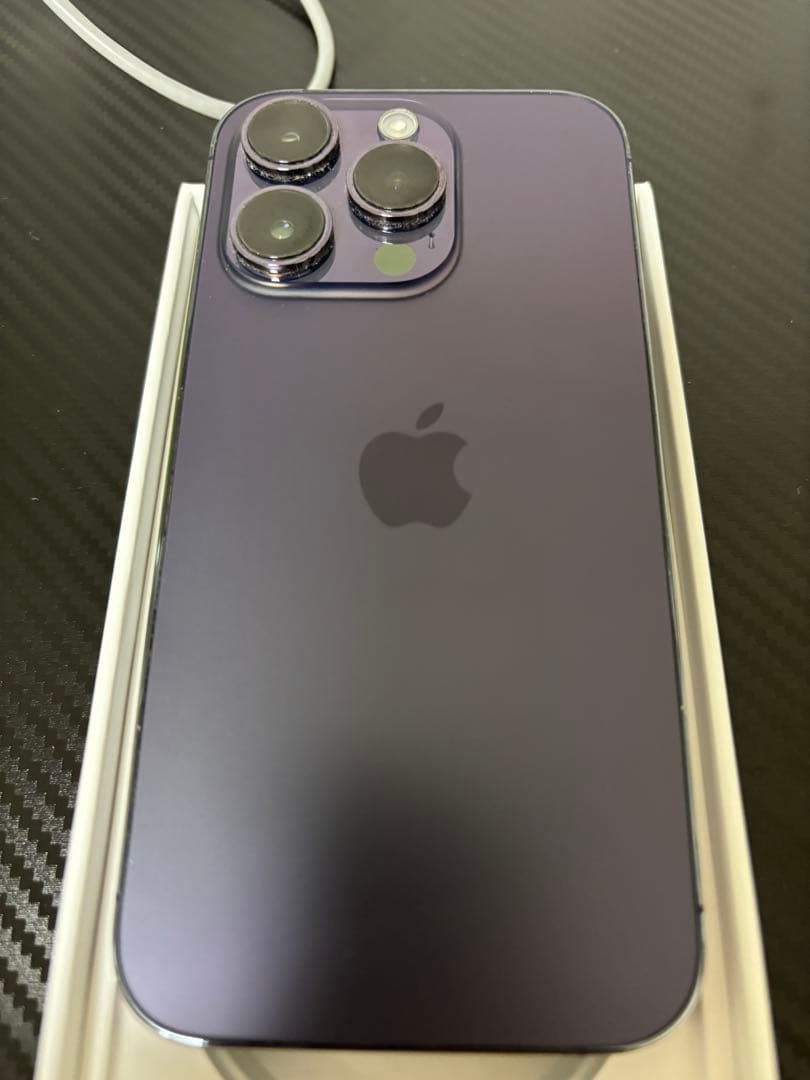 iPhone14pro 128GB パープル SIMロック解除済