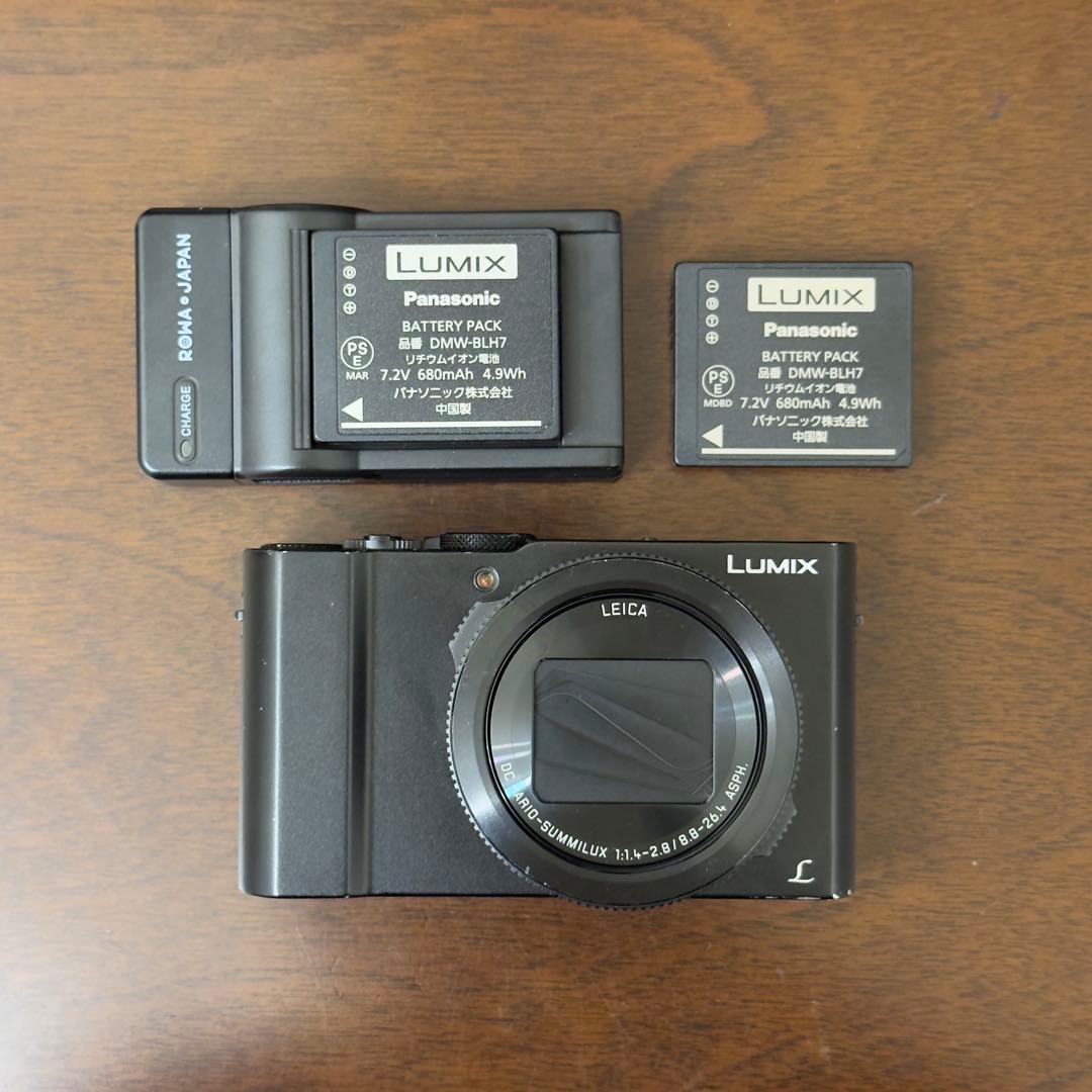 Panasonic Lumix DMC-Lx9 コンデジ　バッテリー2個付き
