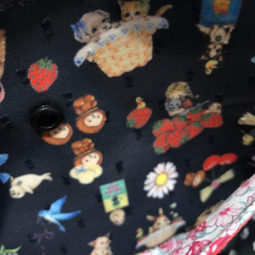 1909.ハンドメイド　20cmファスナーポーチ　フランシュリッペ