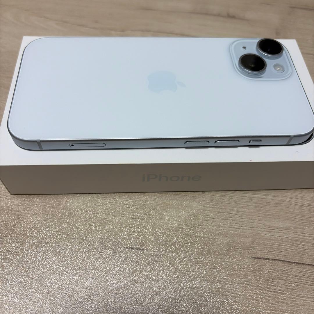 【バッテリー91%】Apple iPhone 15 128gb ブルー