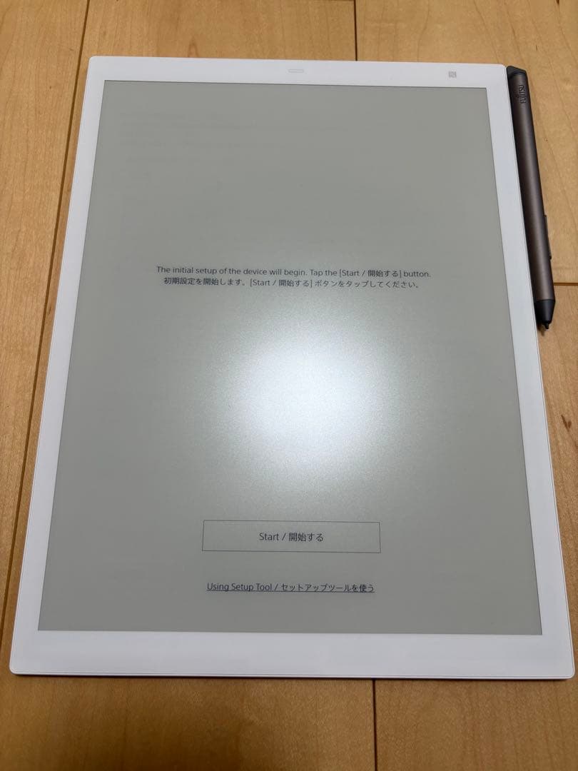 クアデルノ 富士通 電子ペーパー QUADERNO A4サイズ ジャンク