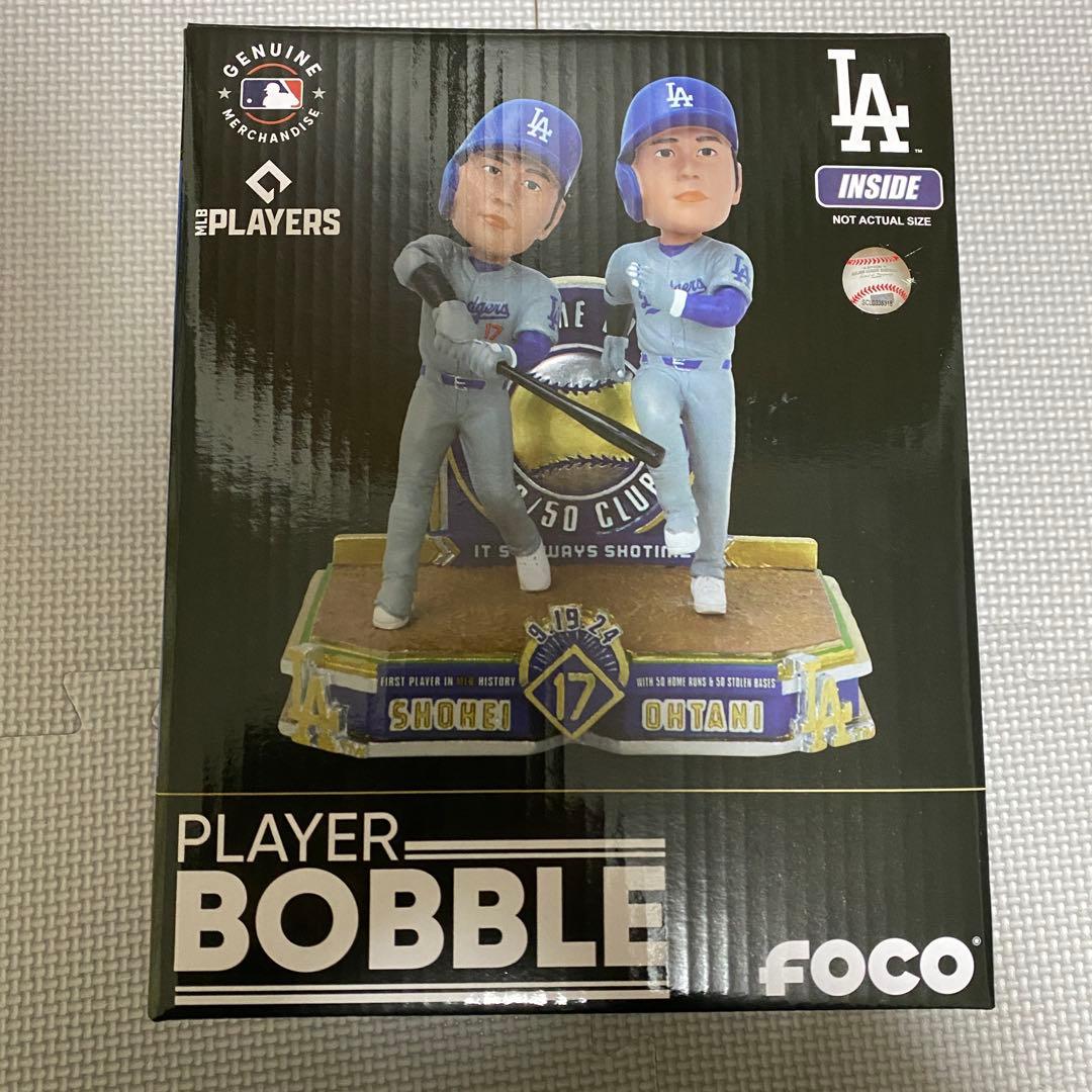 大谷翔平 ドジャース 50/50 達成記念 ダブルボブルヘッド 限定550体