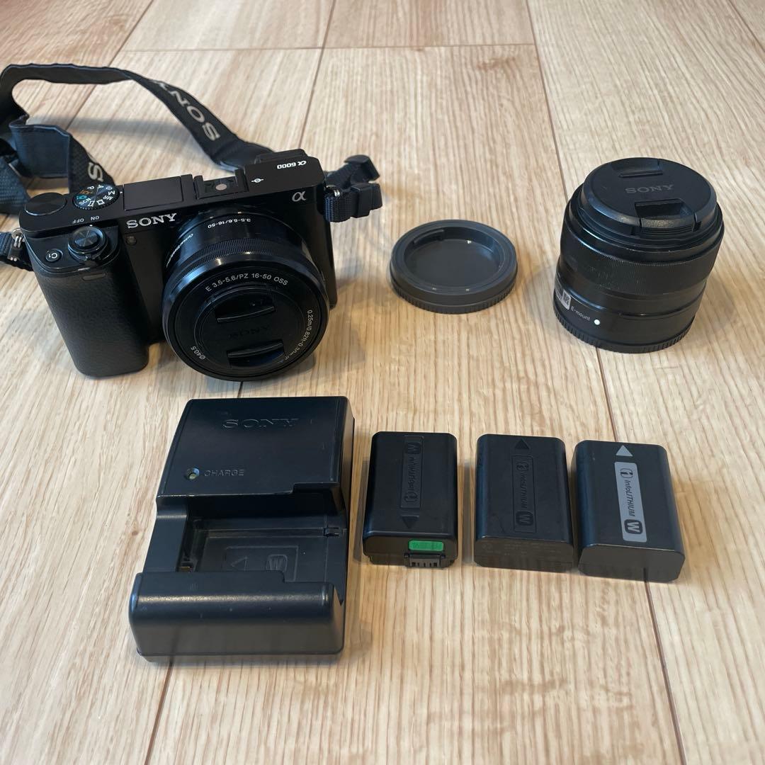 α6000 キットレンズ＋単焦点レンズ E 35mm F1.8 OSS