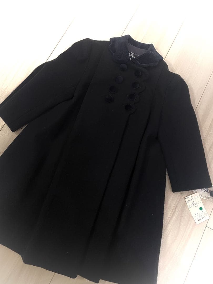 新品　ancar スペイン　コート　100 110 3y お受験　フォーマル